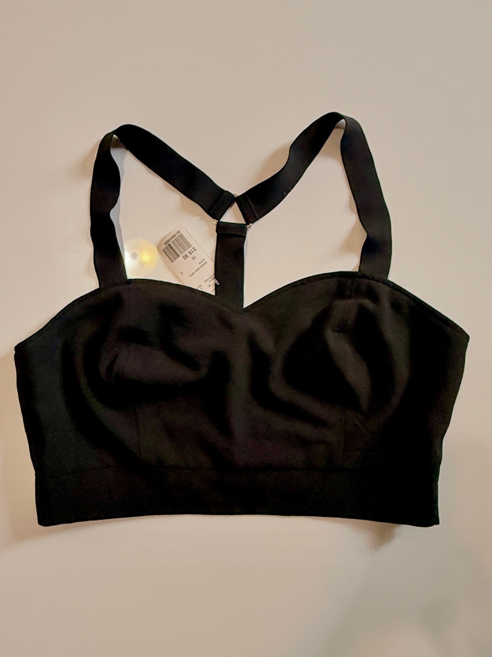 Forever 21 Plus Women's Black Bra Crop Top 1X